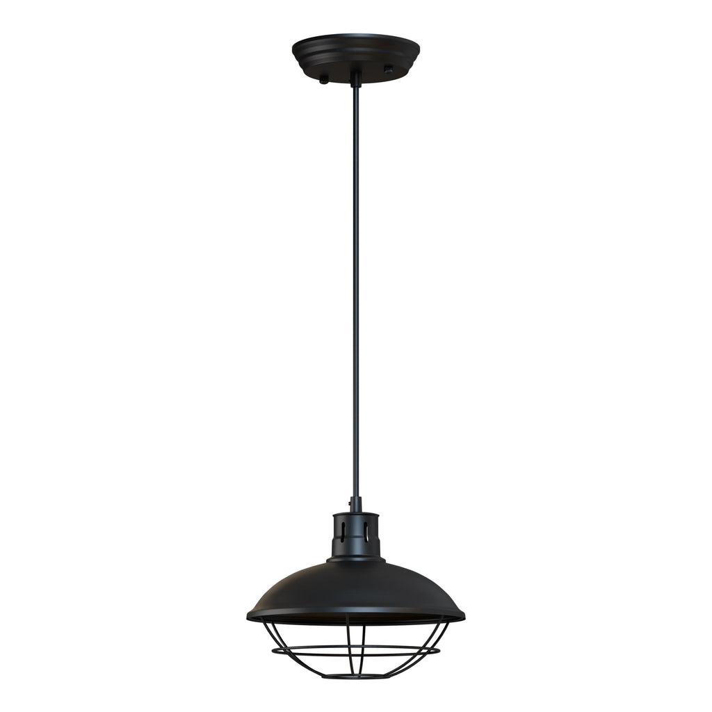 Industrial Nautical Fisherman Pendant Light with Cage Shade for Stylish Home Decor