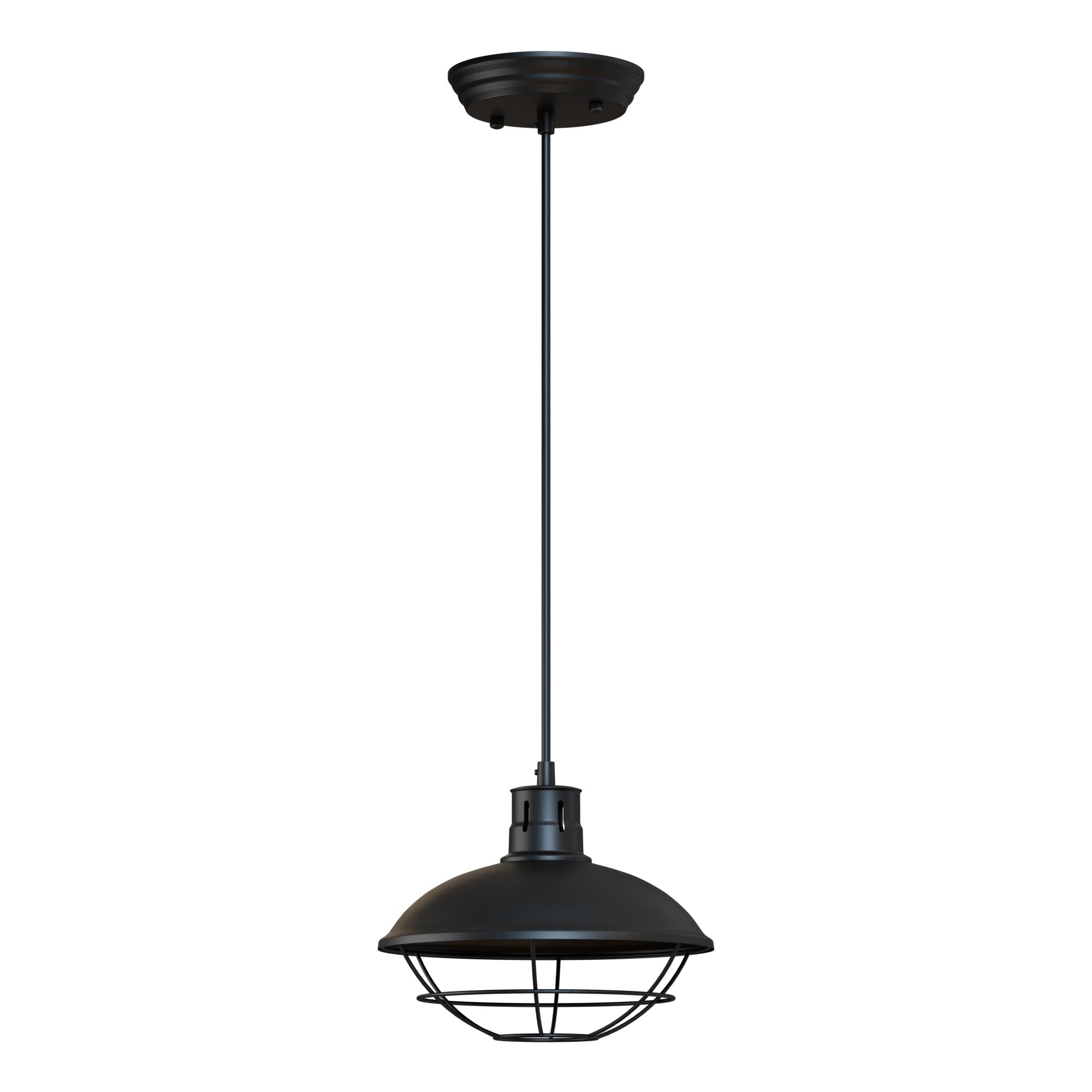Industrial Nautical Fisherman Pendant Light with Cage Shade for Stylish Home Decor