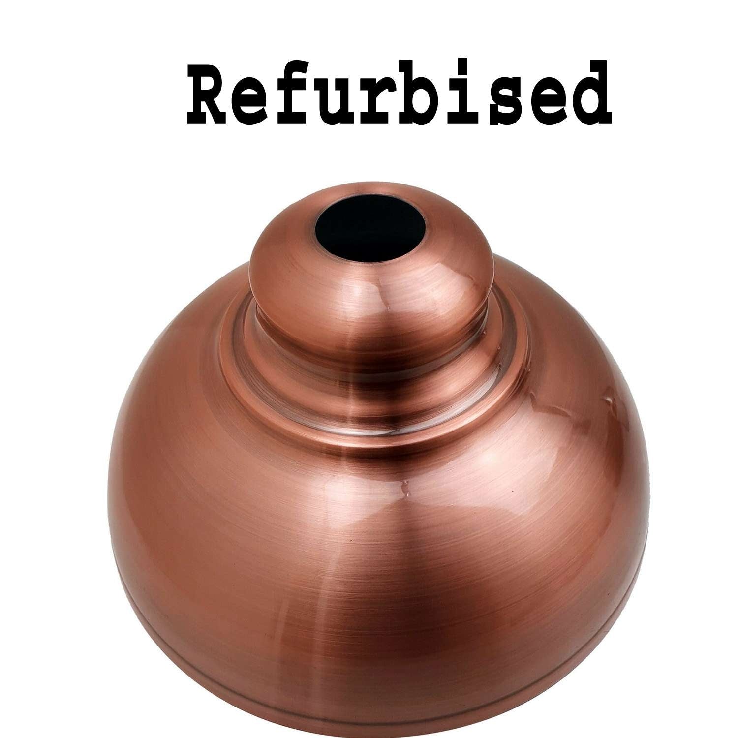 Industrial Metal Curvy Shade Easy Fit Ceiling Pendant Lampshade