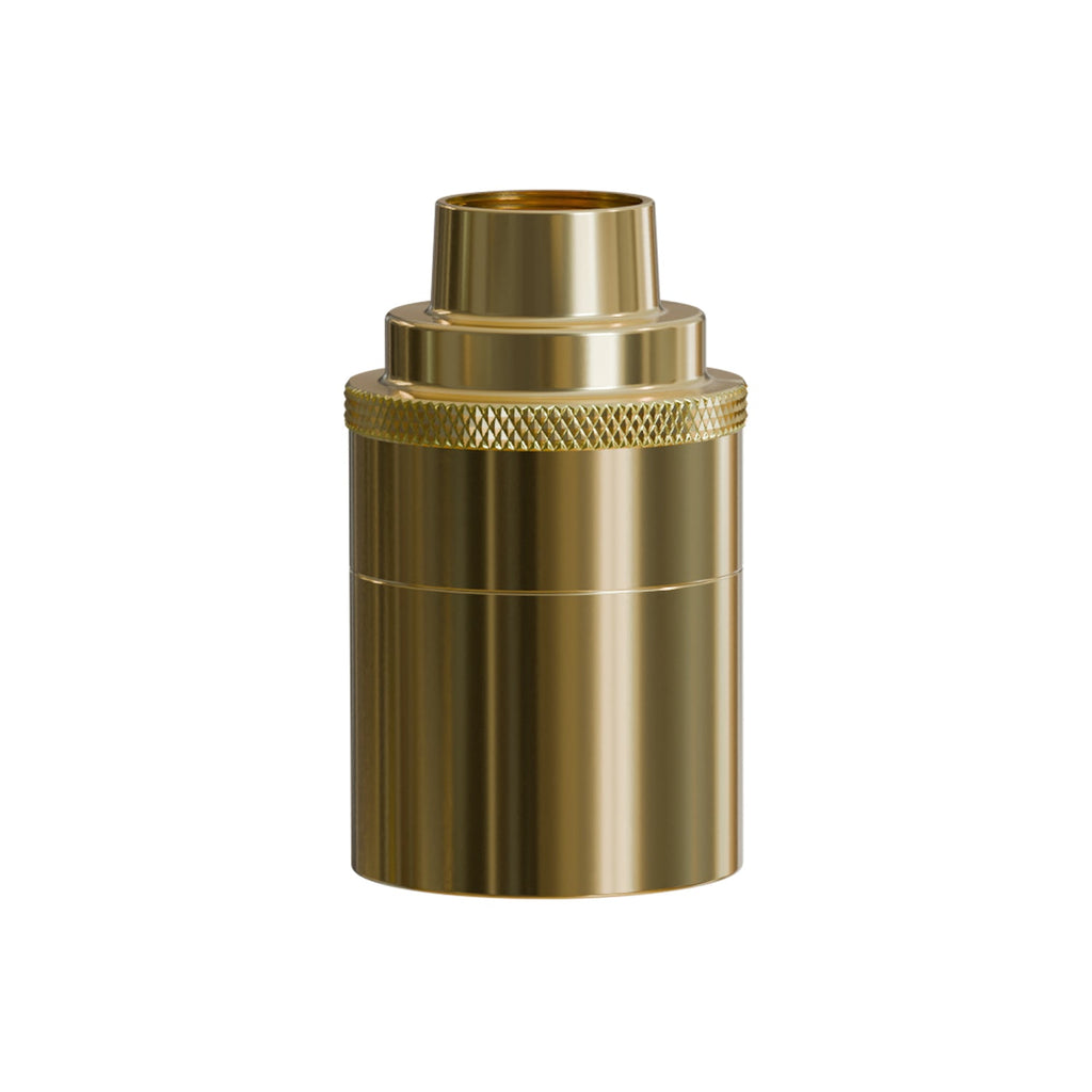 E27 M20 Conduit Entry Lamp Holder Threaded Light Socket for Pipe Lighting
