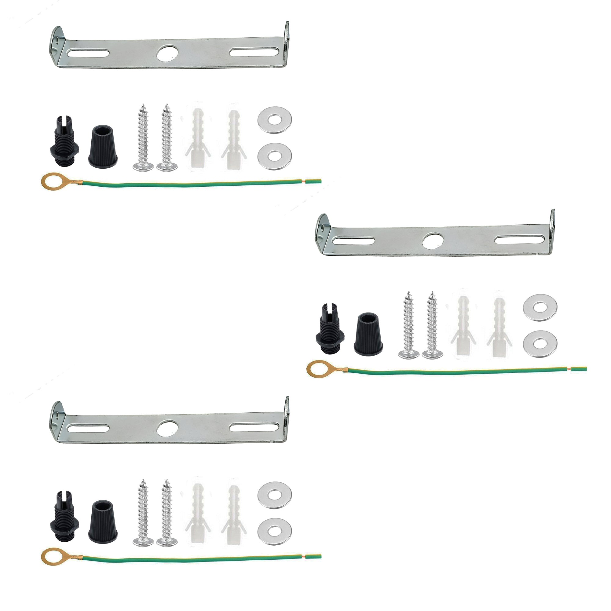 95mm Metal Ceiling Rose Side Fitting Bracket for Light Fixture Installation