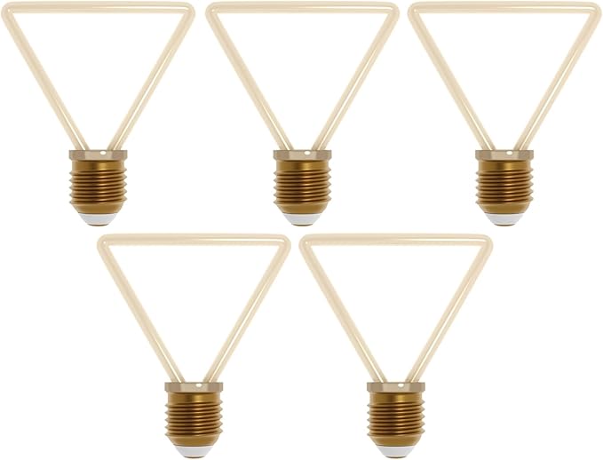 Festive LED Christmas Decorative Bulbs Warm White E27 Base Assorted Shapes