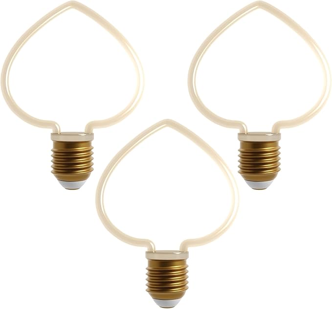 Festive LED Christmas Decorative Bulbs Warm White E27 Base Assorted Shapes
