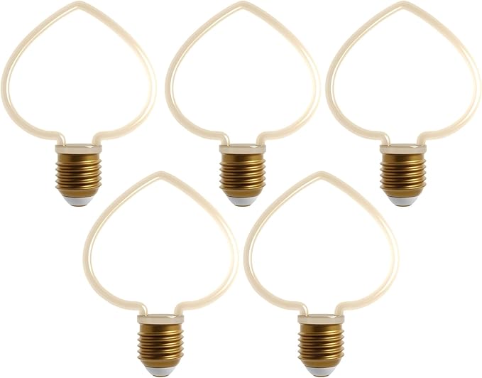 Festive LED Christmas Decorative Bulbs Warm White E27 Base Assorted Shapes