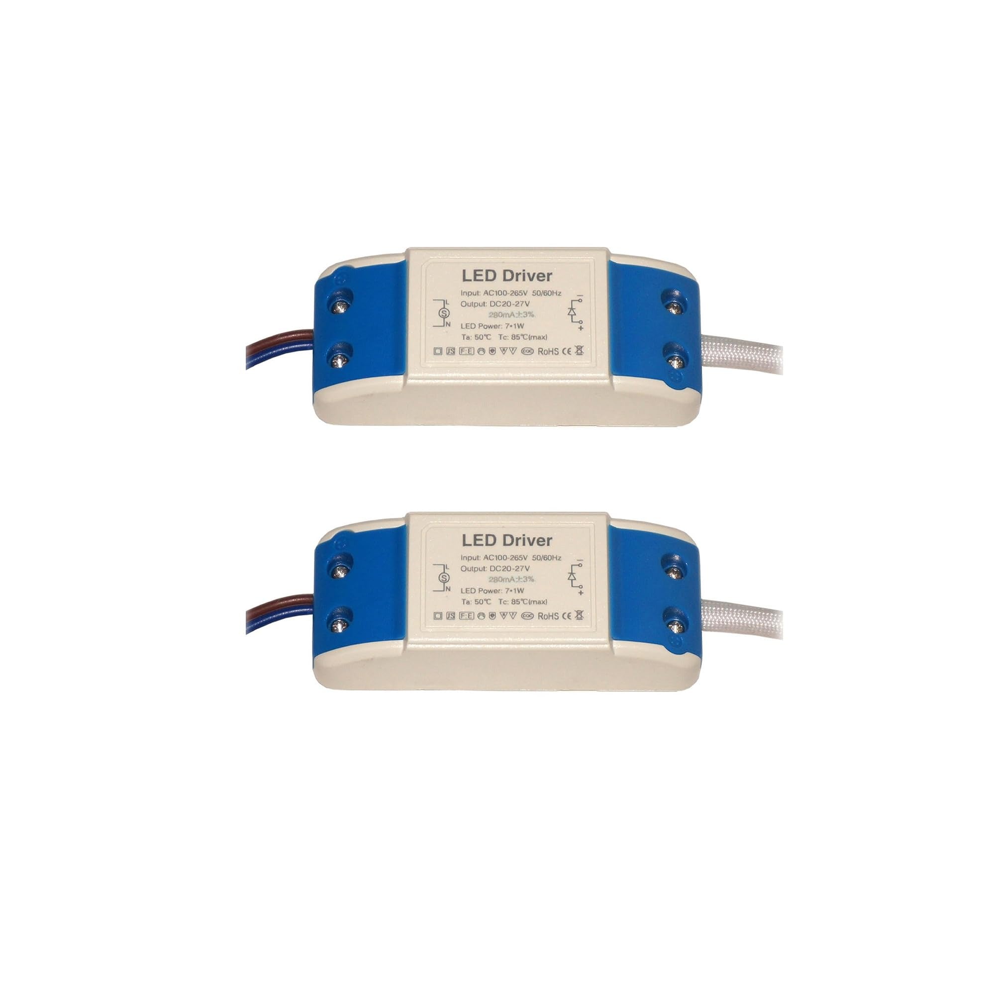 Dual-Pack AC/DC Constant Current LED Driver for G4 MR11 MR16 Lights