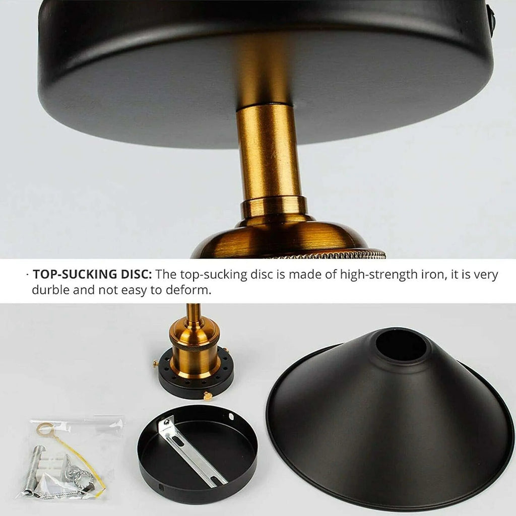 Rustic Industrial Wall Sconce Stylish Lighting for Your Loft, Café, or Office~5655