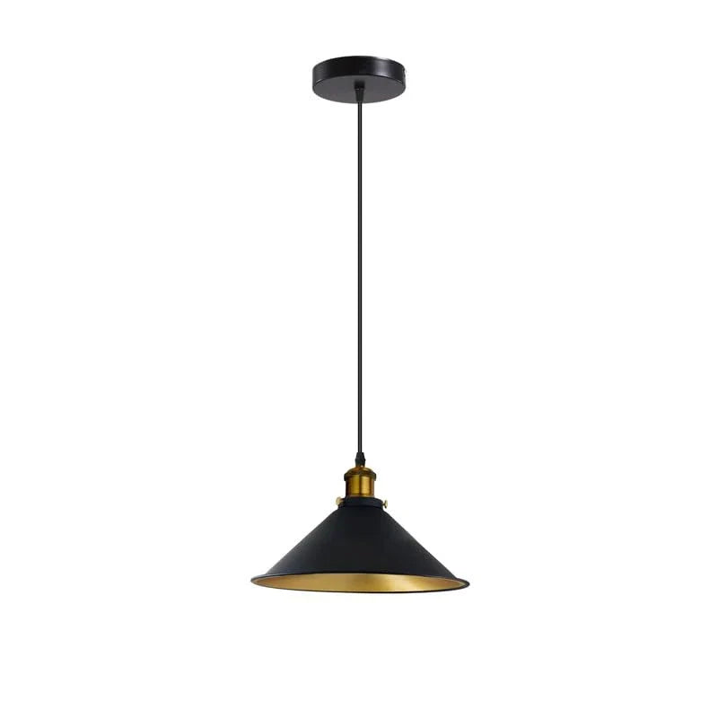 Industrial Vintage Metal Pendant Light E27 Adjustable Hanging Fixture