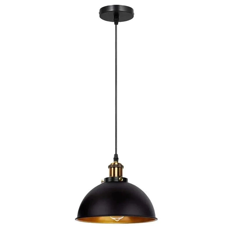 Industrial Vintage Metal Pendant Light E27 Adjustable Hanging Fixture