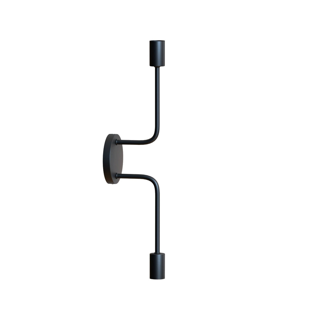 Modern LED Up & Down Wall Sconce Light, Industrial Style Accent Fixture