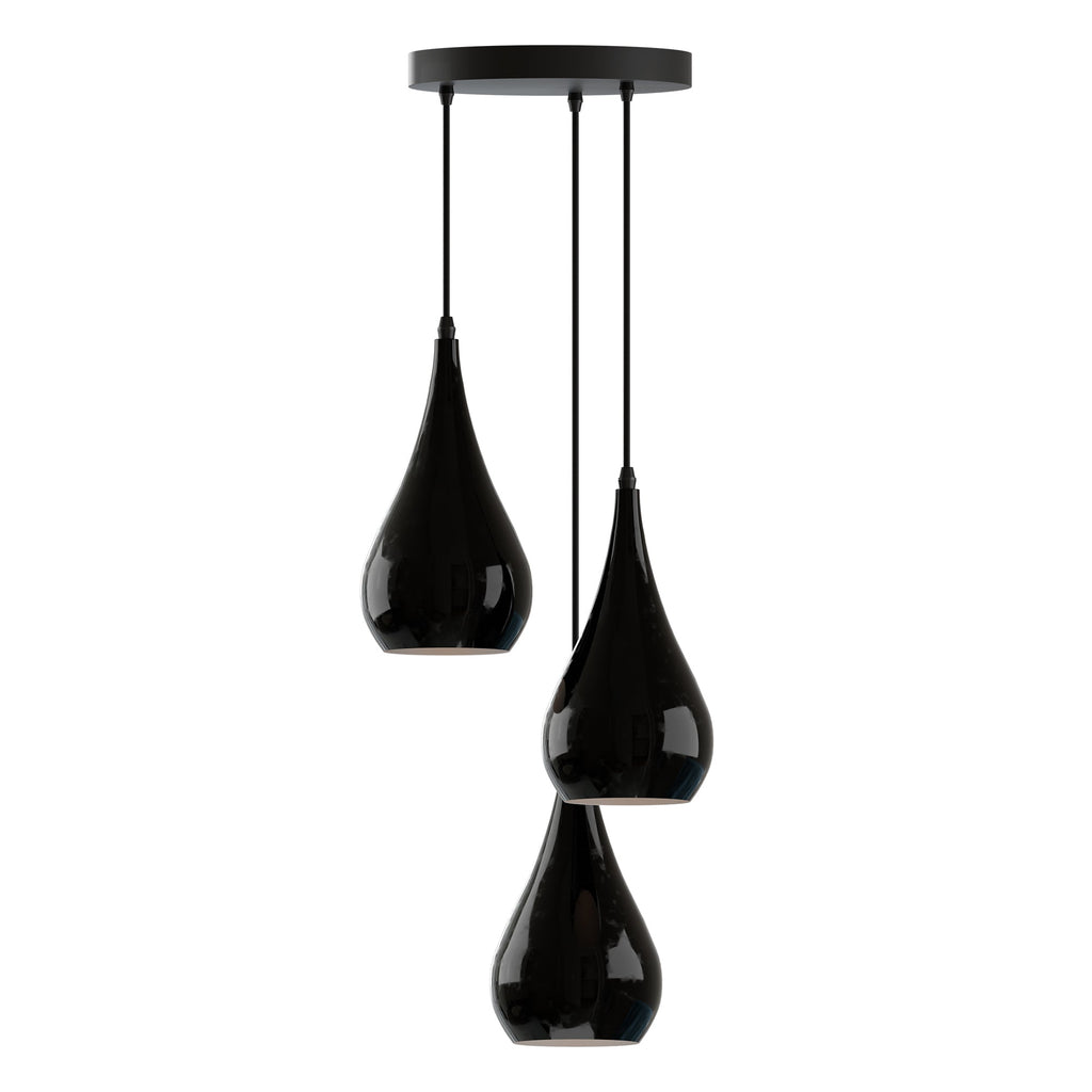 Modern Black E27 Vintage Industrial Ceiling Pendant Light Fixture