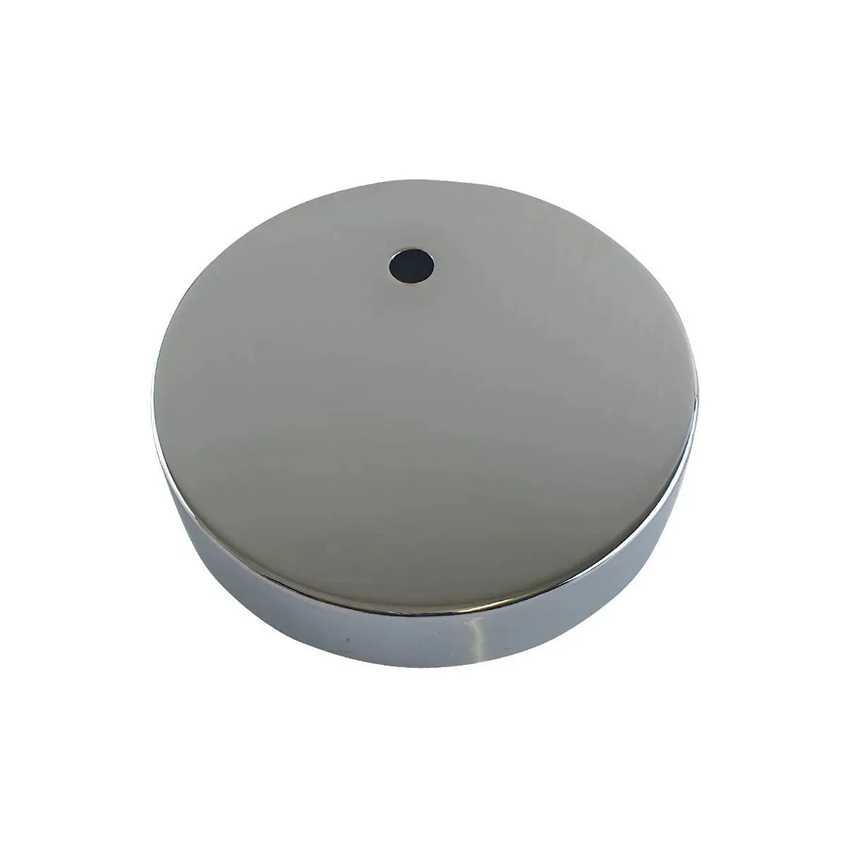 Modern Round Metal Ceiling Rose Light Fixture Kit, Single Outlet, Easy Install