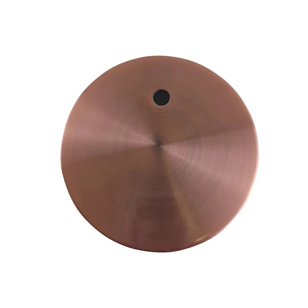 Modern Round Metal Ceiling Rose Light Fixture Kit, Single Outlet, Easy Install