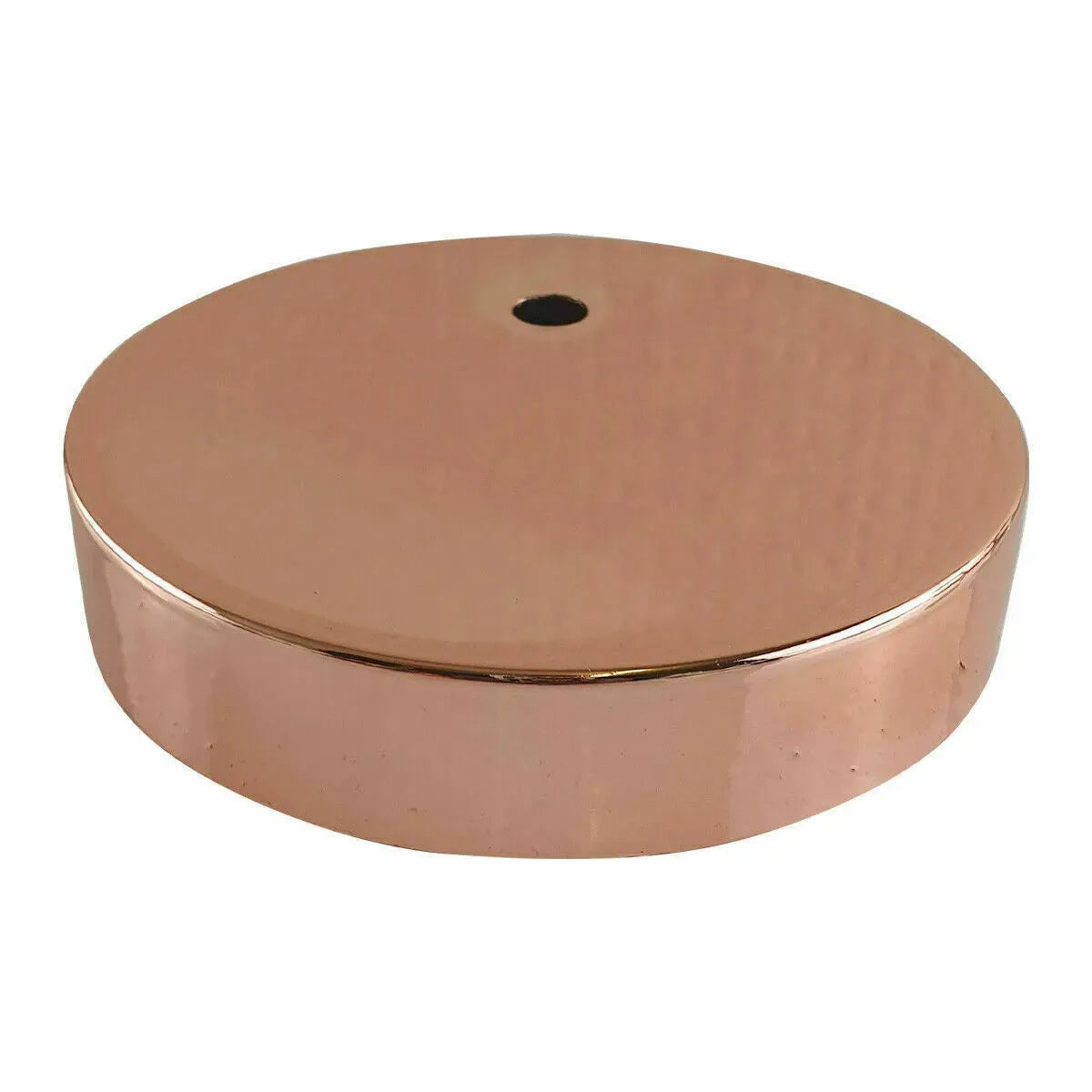 Modern Metal Ceiling Rose Cover, 5-Inch Round, Multiple Finishes