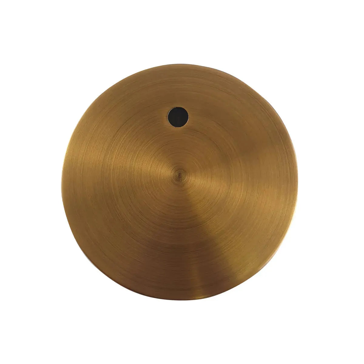 Modern Metal Ceiling Rose Cover, 5-Inch Round, Multiple Finishes