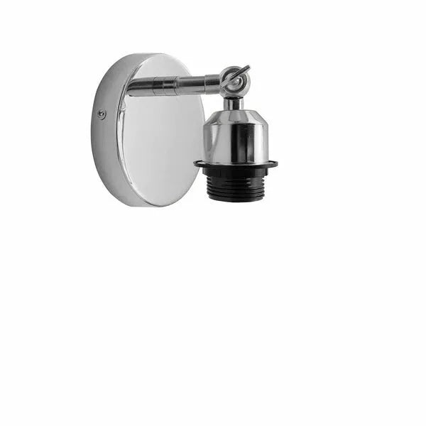 Retro Industrial Modern Adjustable Chrome E27 Wall Sconce Light Fixture
