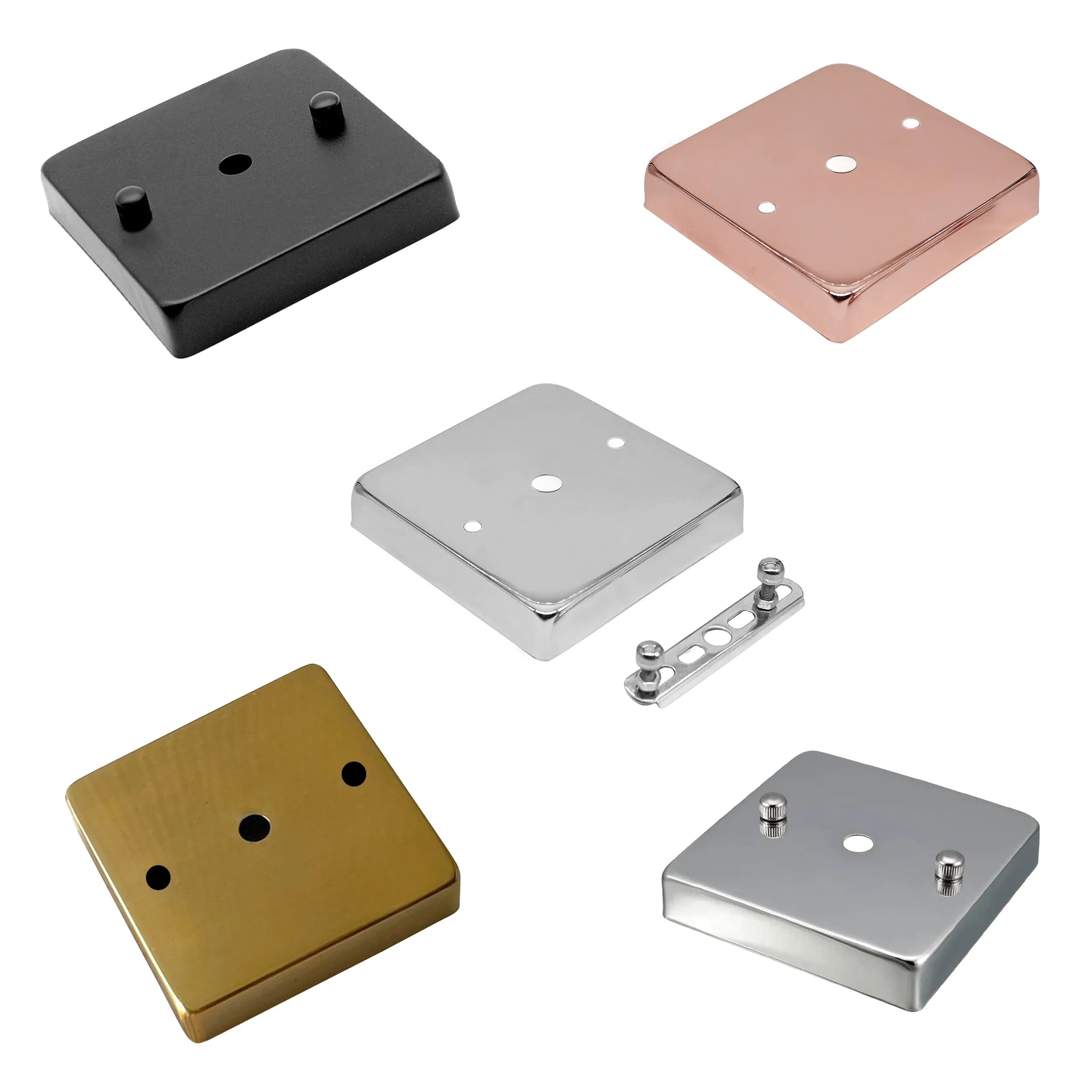 Multi Colour Metal Ceiling Rose Wall Mount ~5833