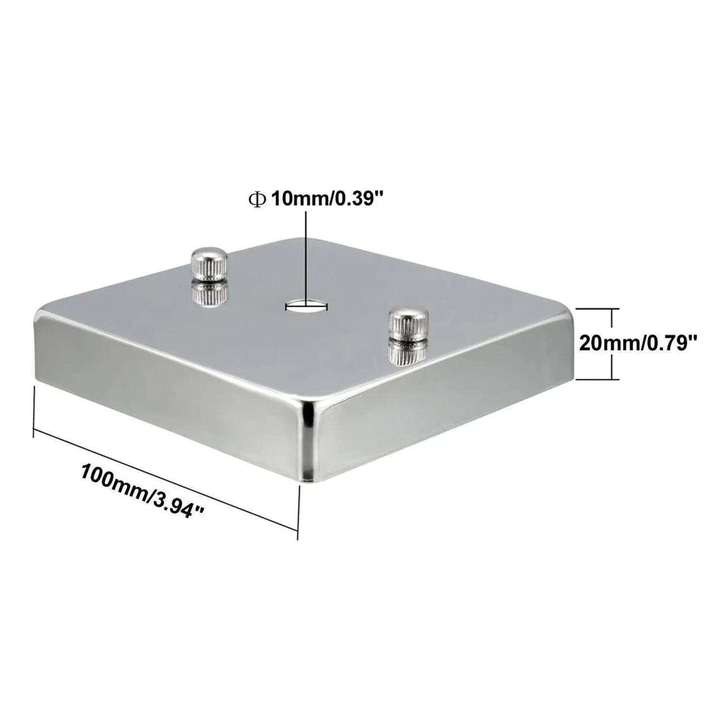 Multi Colour Metal Ceiling Rose Wall Mount ~5833