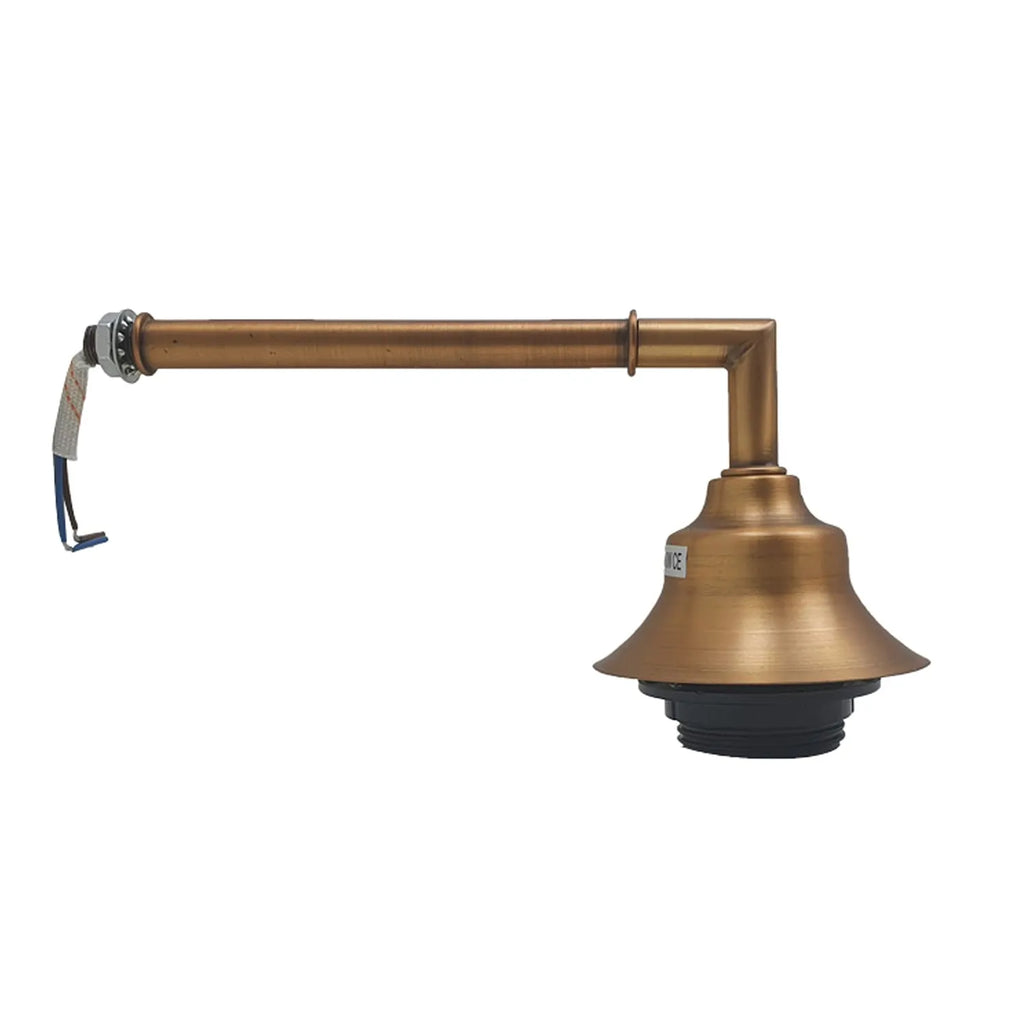 Retro Industrial Wall Sconce Light, Vintage Metal Shade, E27 Base Fixture