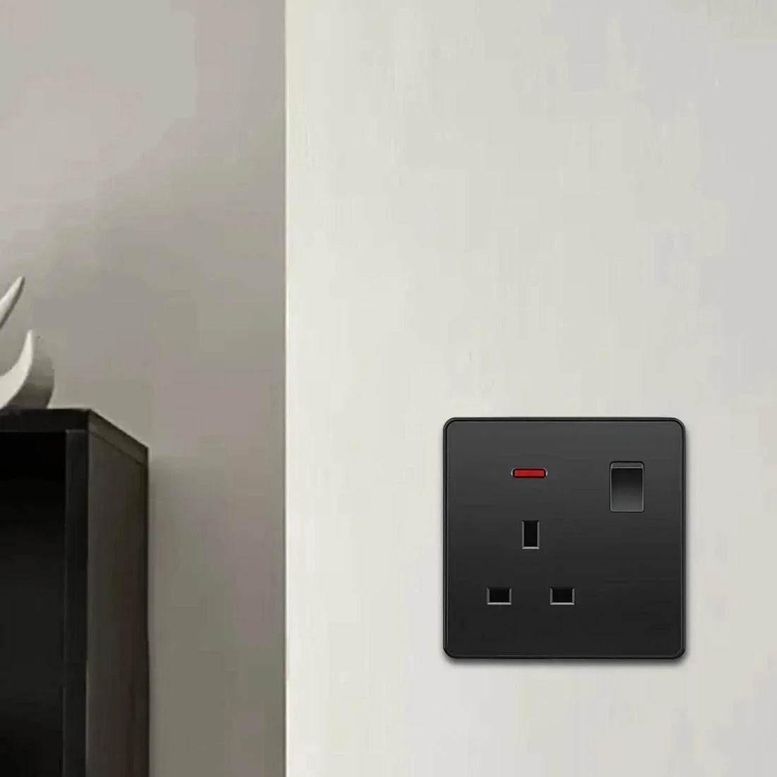 13A Dual Wall Socket with USB Charging Ports and LED Indicator