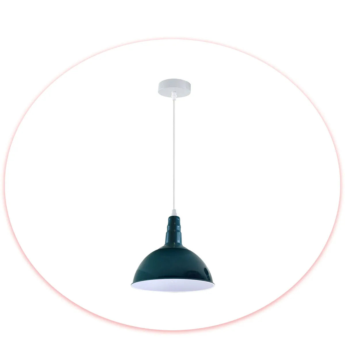 Modern Dome Pendant Light Fixture for Kitchen Island Cafe Restaurant Decor