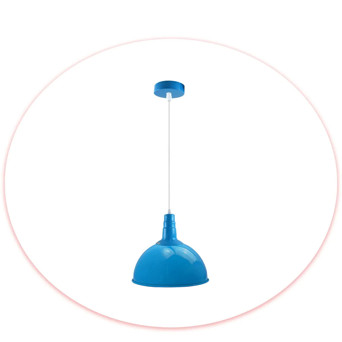 Modern Dome Pendant Light Fixture for Kitchen Island Cafe Restaurant Decor