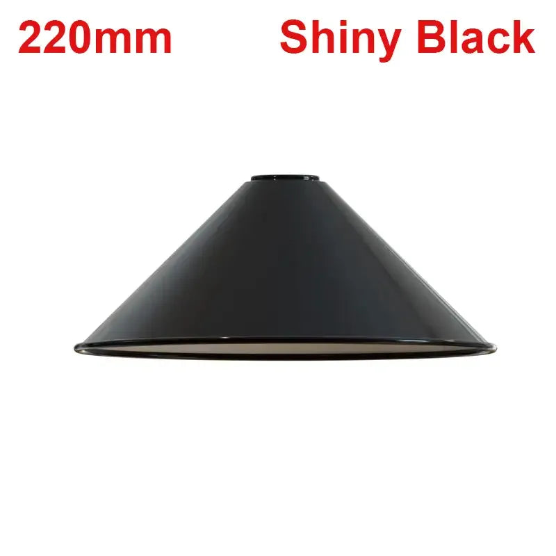 Vintage Industrial Metal Cone Easy Fit Pendant Ceiling Lamp Shade