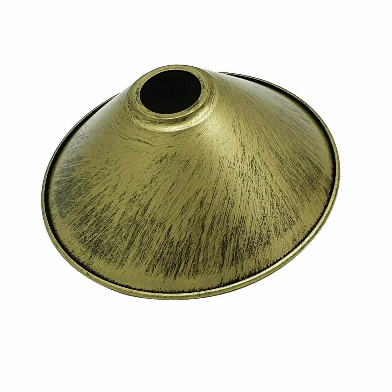 Retro Metal Cone Easy Fit Pendant Light Shade for Ceiling Fixtures