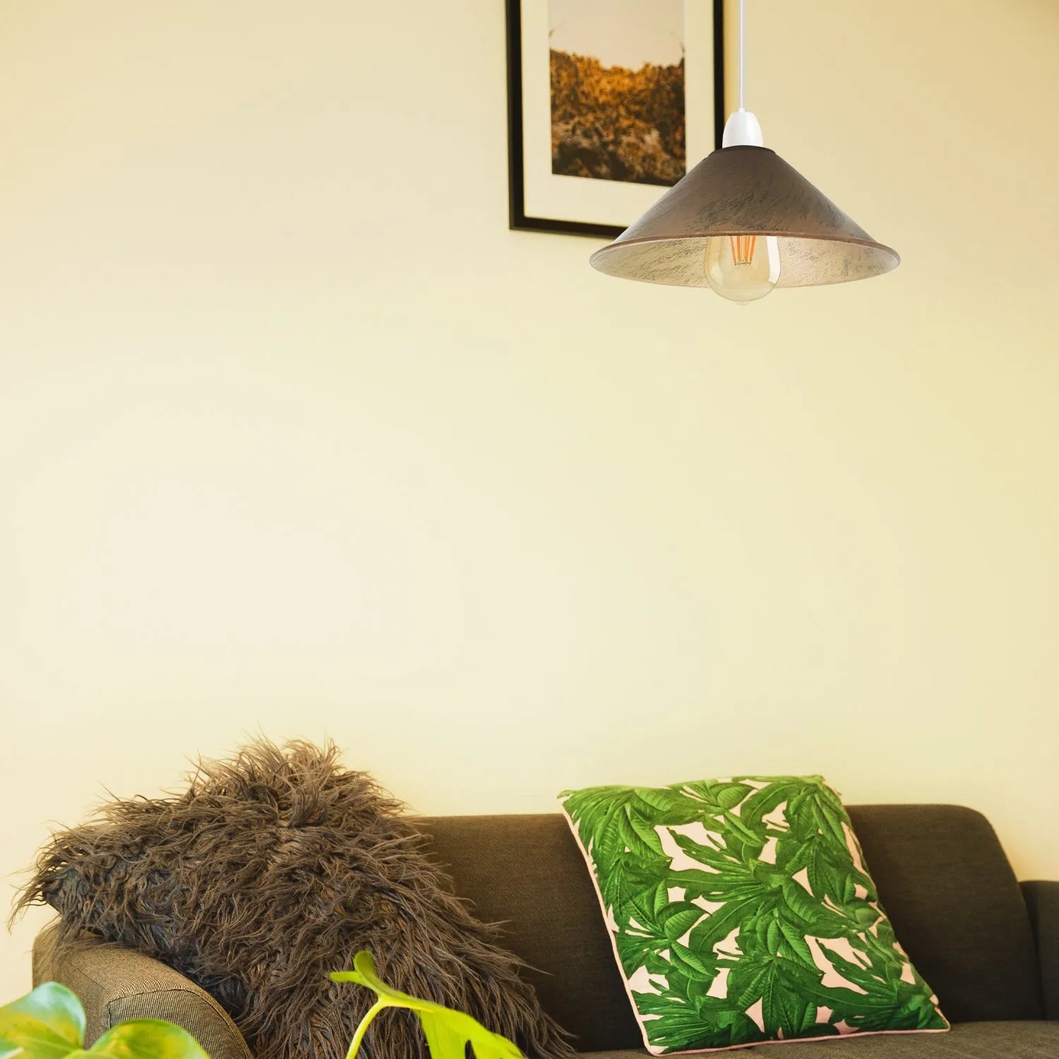 Retro Metal Easy Fit Lamp Shade Ceiling Pendant Light Shade~5944