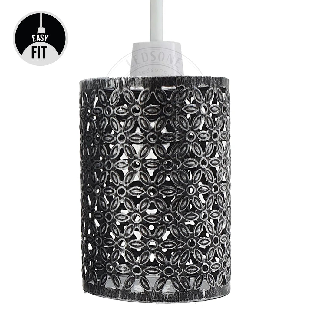 Moroccan Cage Pendant Lampshade Metal Industrial Vintage Ceiling Light