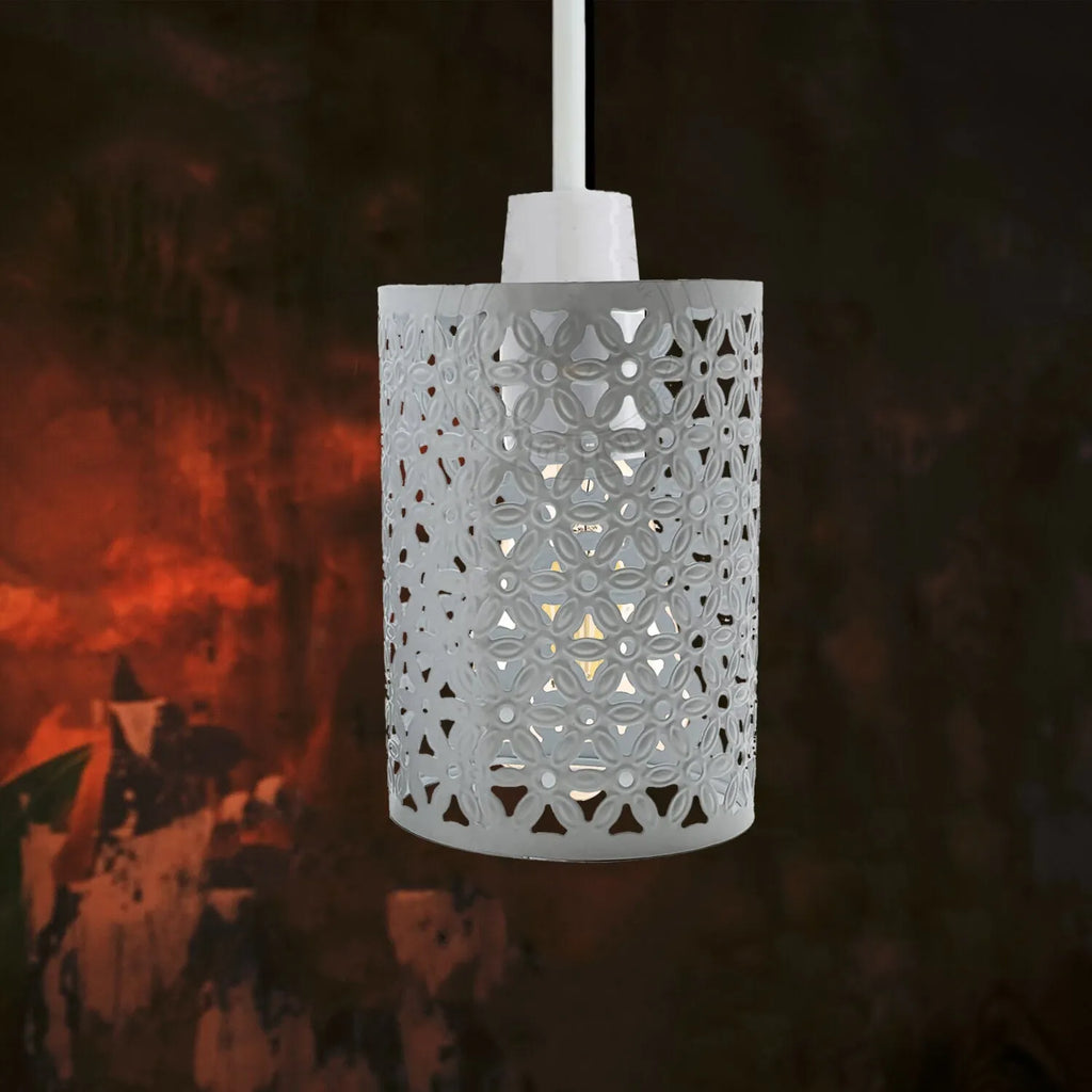 Moroccan Industrial Metal Pendant Lampshade for E27 B22 Ceiling Light Fixtures