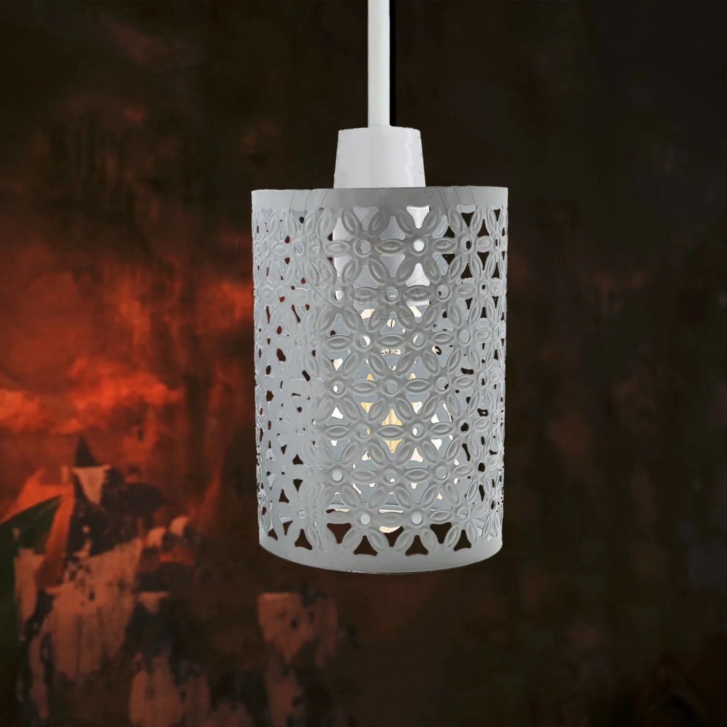 Moroccan Cage Pendant Lampshade Metal Industrial Vintage Ceiling Light