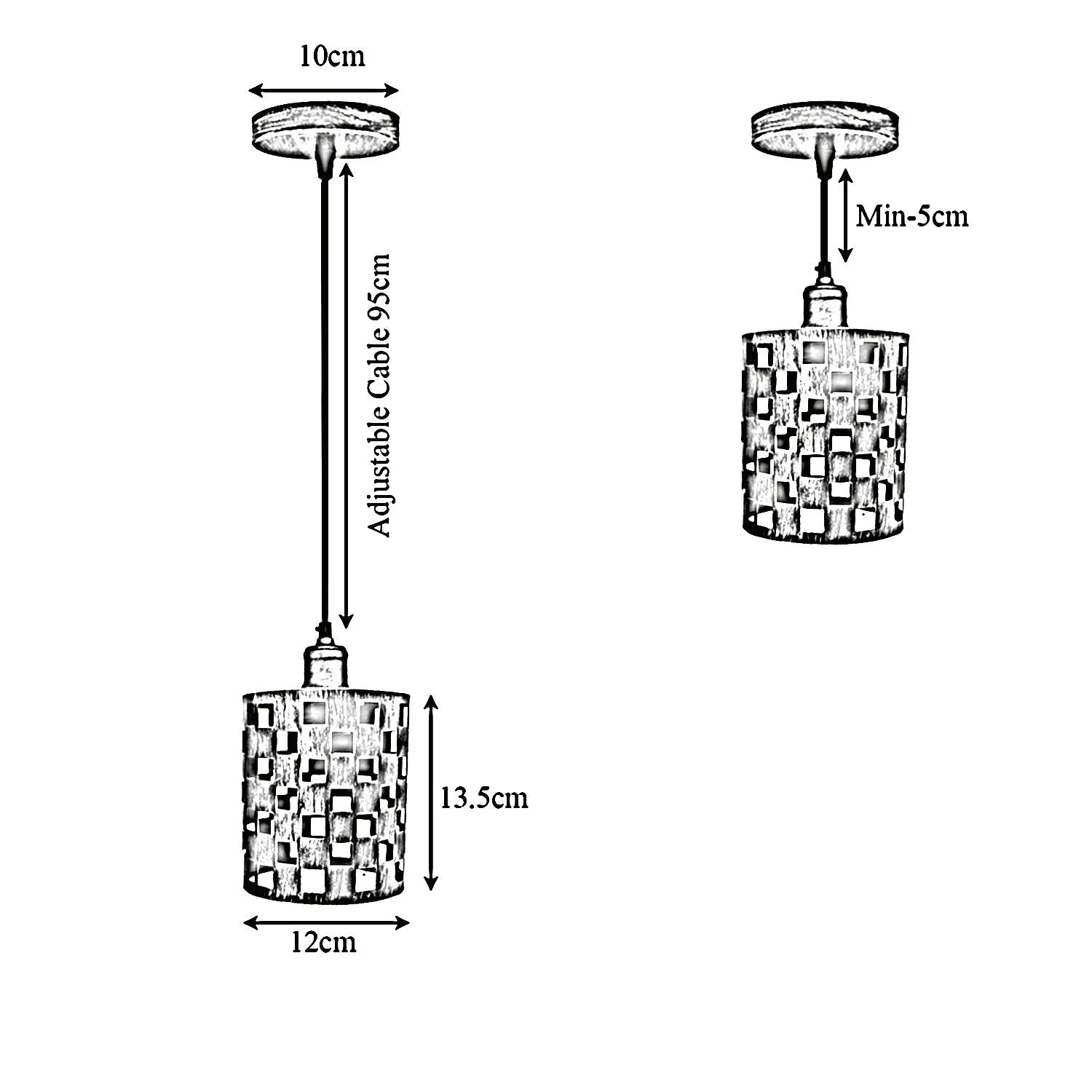 Pendant Lights For Over An Island Easy to Fit ~5998