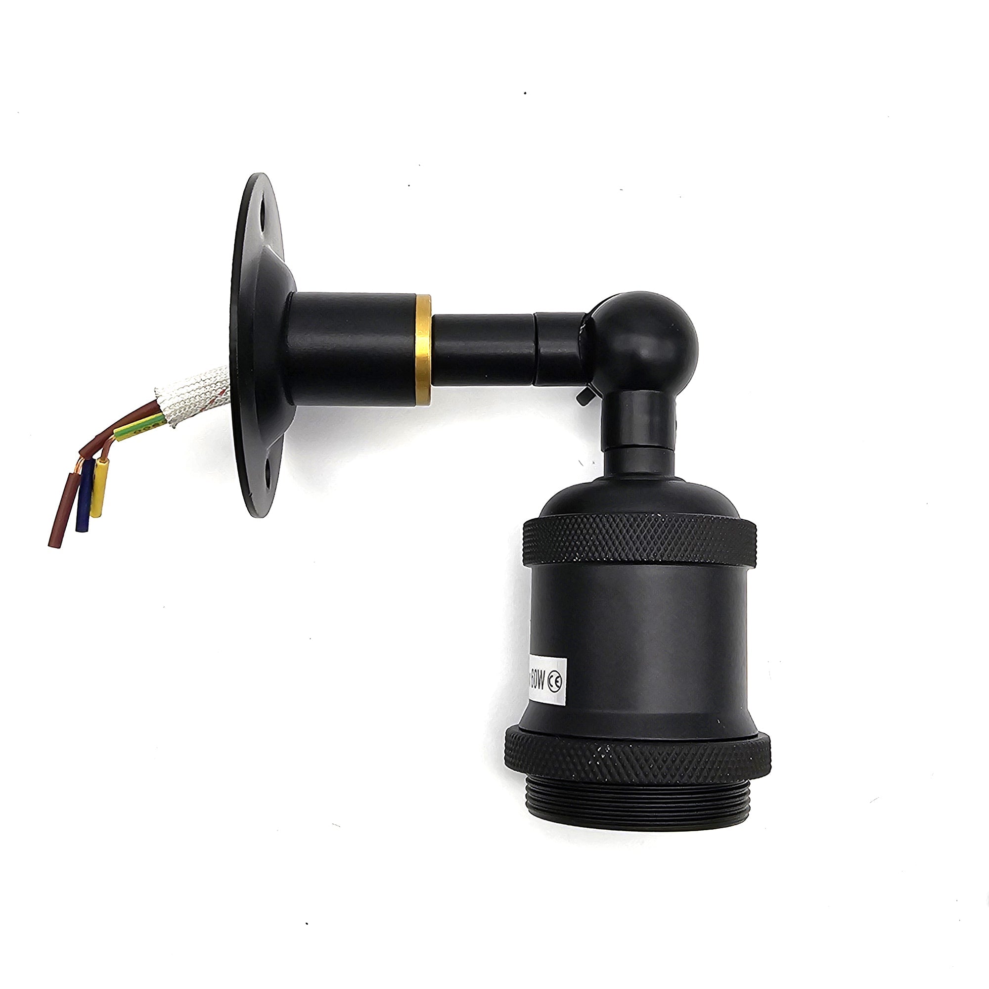 Conduit Dome cover with E27 Arm Lamp Holder Fitting light ~ 6051