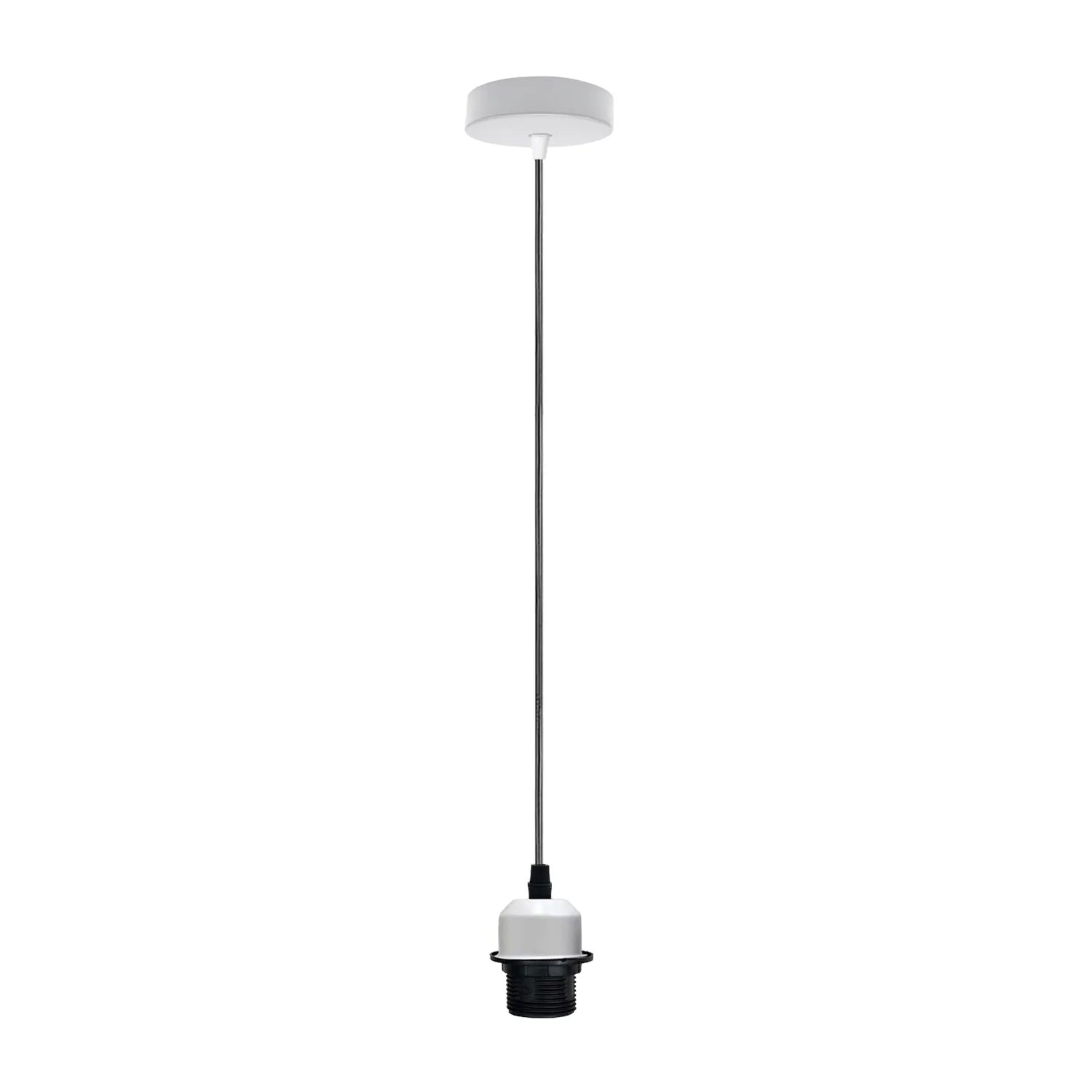 LEDSone Industrial E27 Pendant Hanging Light Fitting with Adjustable Cable