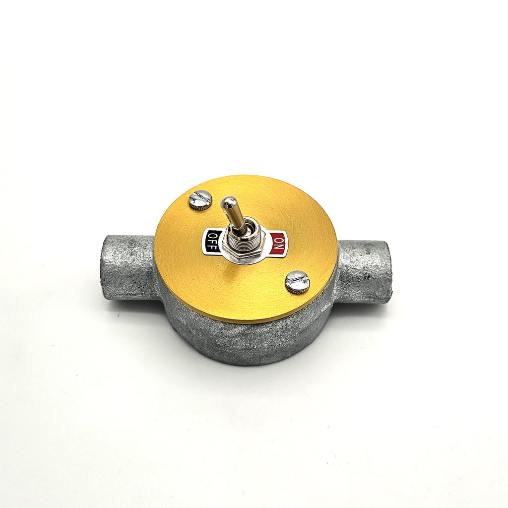20mm 2 way Galvanized Steel Conduit Box with Toggle Switch Box fitting~6101
