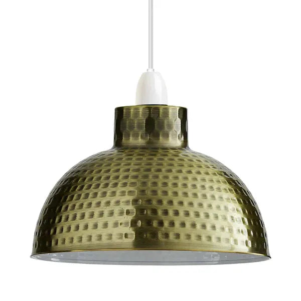 Retro Industrial Metal Pendant Lamp Shade for E27 B22 Bulbs