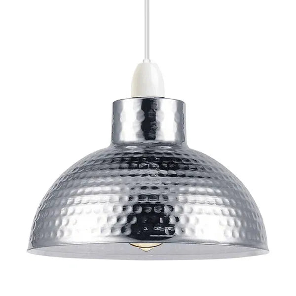 Retro Industrial Metal Pendant Lamp Shade for E27 B22 Bulbs