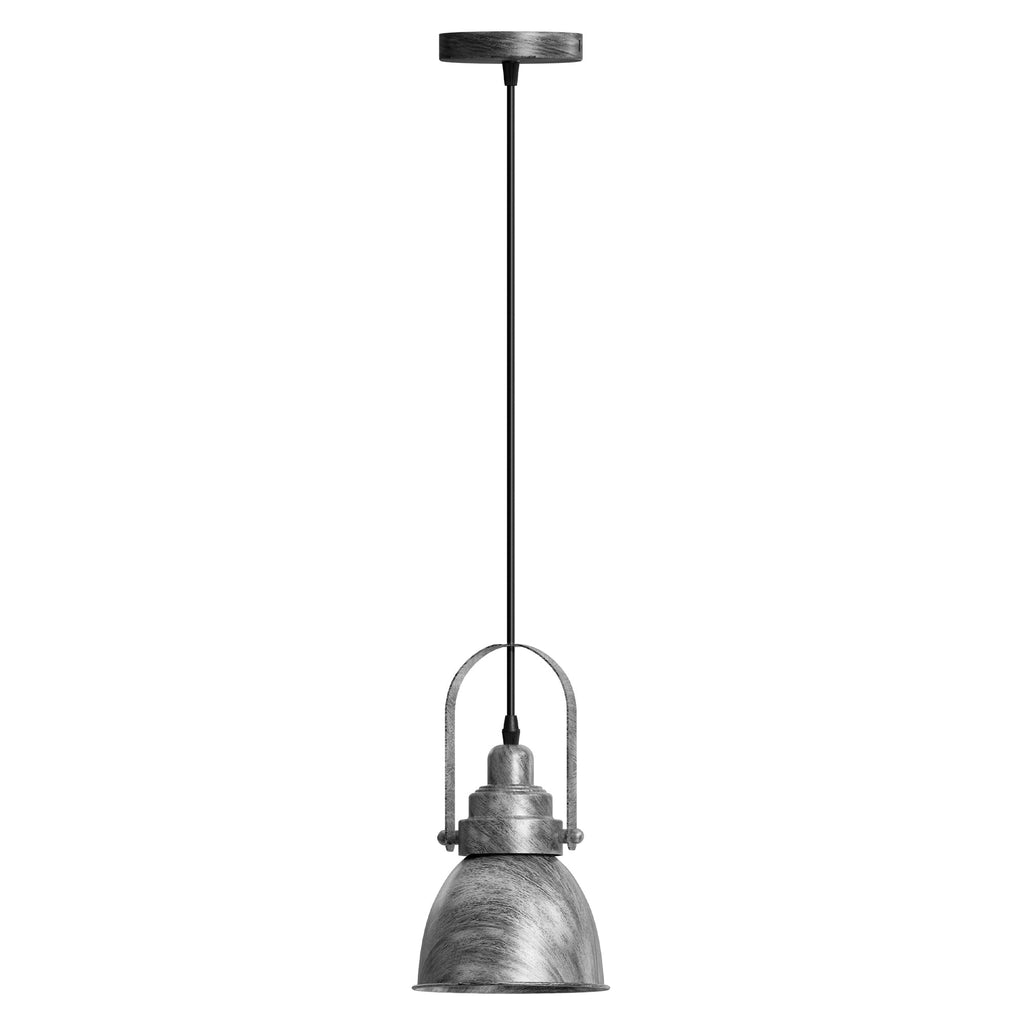 Adjustable Single Head Metal Pendant Light Fixture for Modern Home Lighting