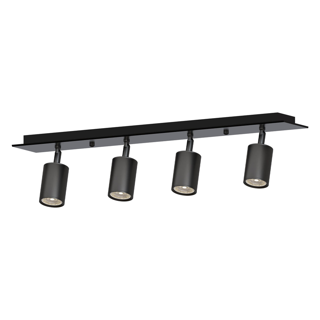 Modern Black Adjustable LED Spotlight Ceiling Light for Home Decor