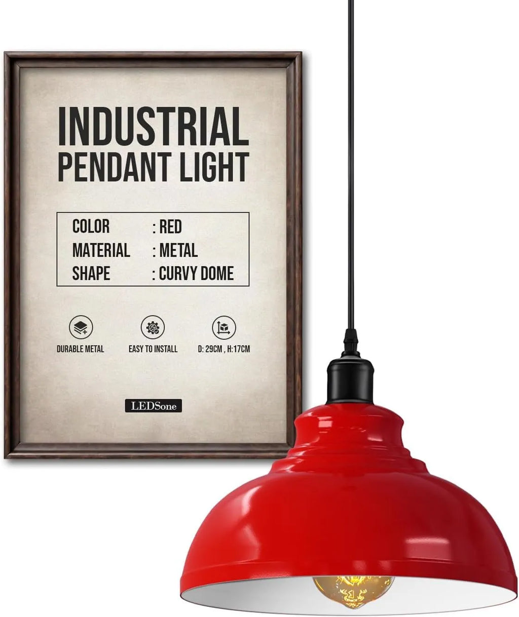 Stylish Height Adjustable Metal Pendant Light Fixture for Modern Home Decor