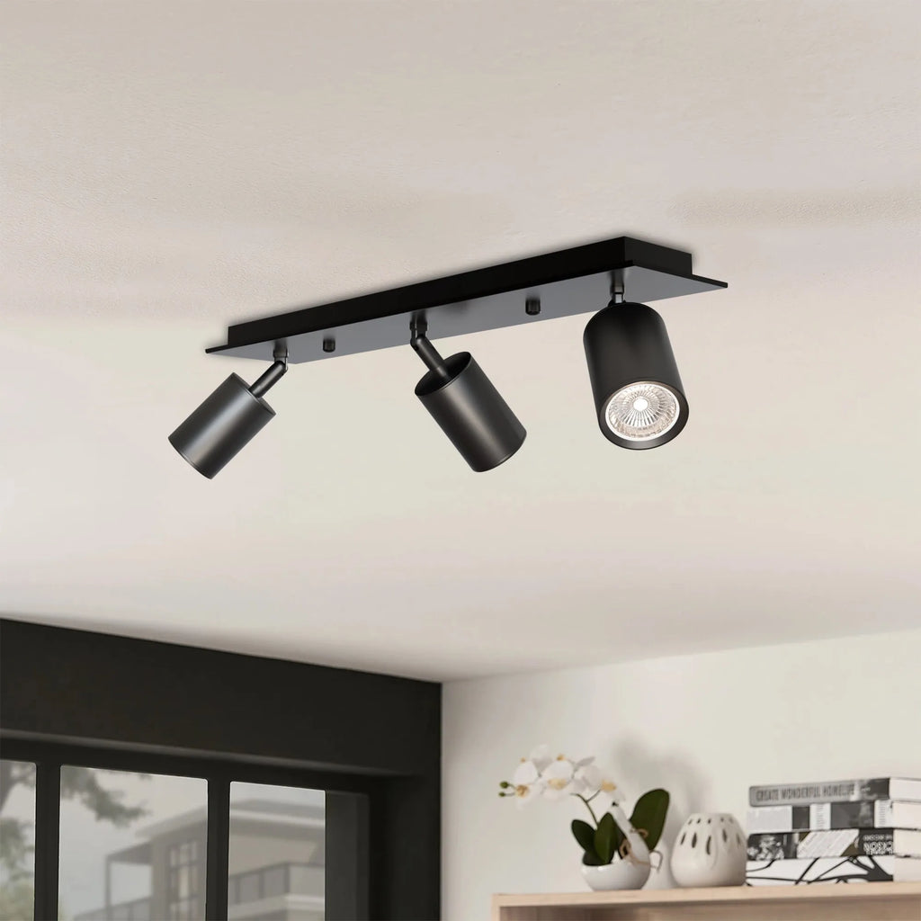 Moderne plafondlamp 2,3,4,5 lichts verstelbaar rechthoekig ~6067