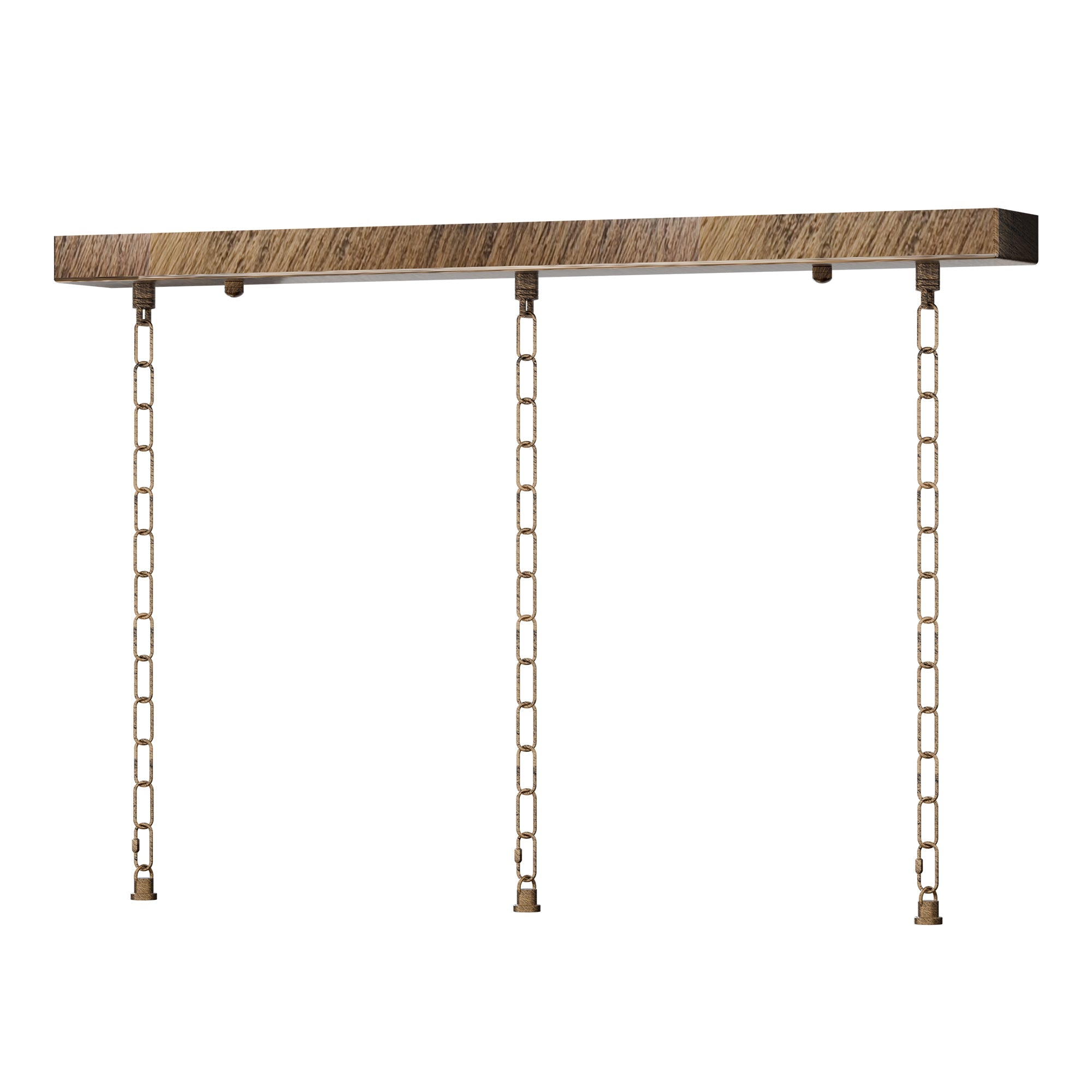 3 Outlet Ceiling Rose With chain hanging Pendant Light ~ 6171