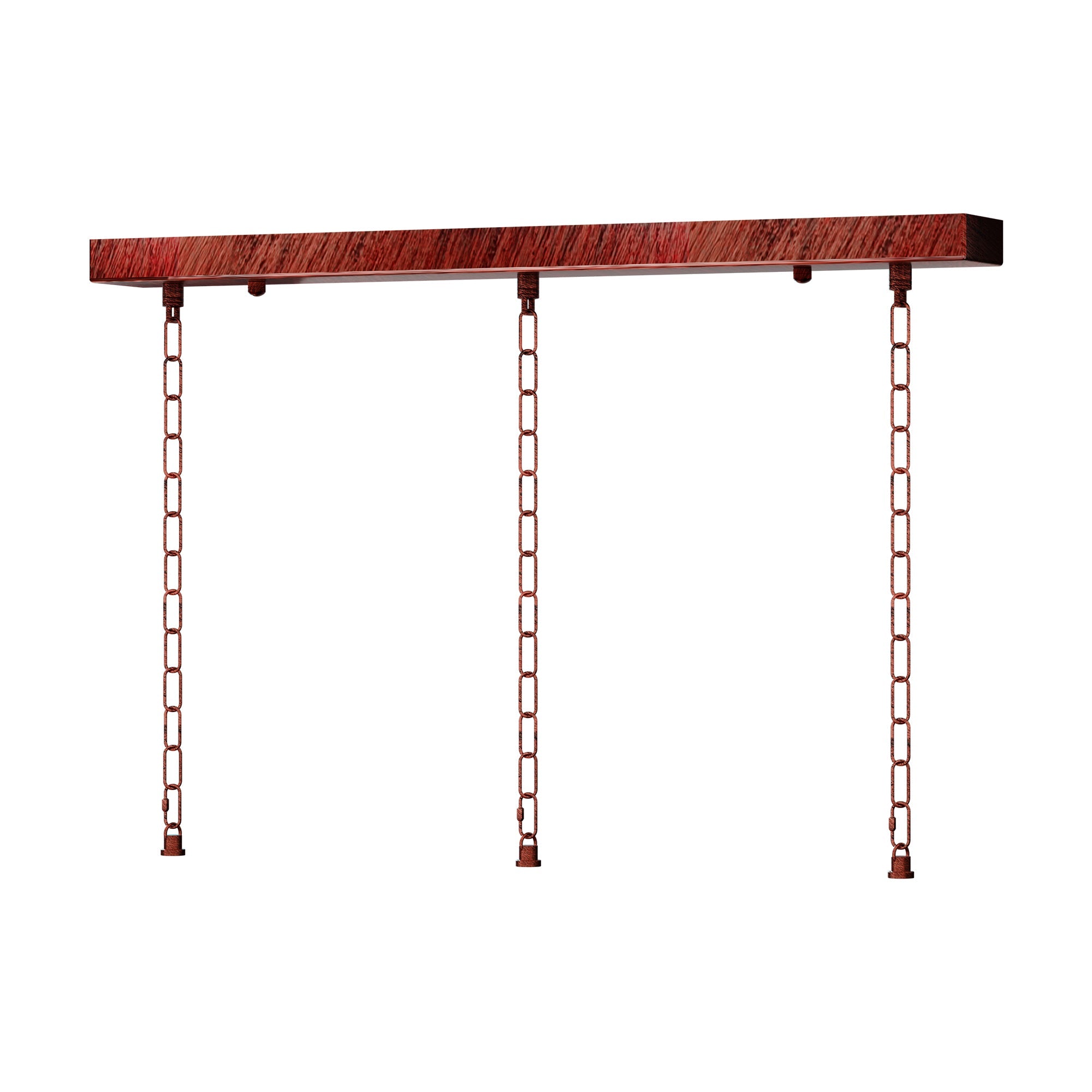 3 Outlet Ceiling Rose With chain hanging Pendant Light ~ 6171