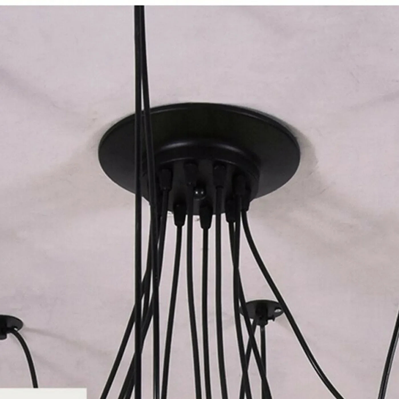 Industrial 8-Way Spider Chandelier 2m Adjustable ~6269