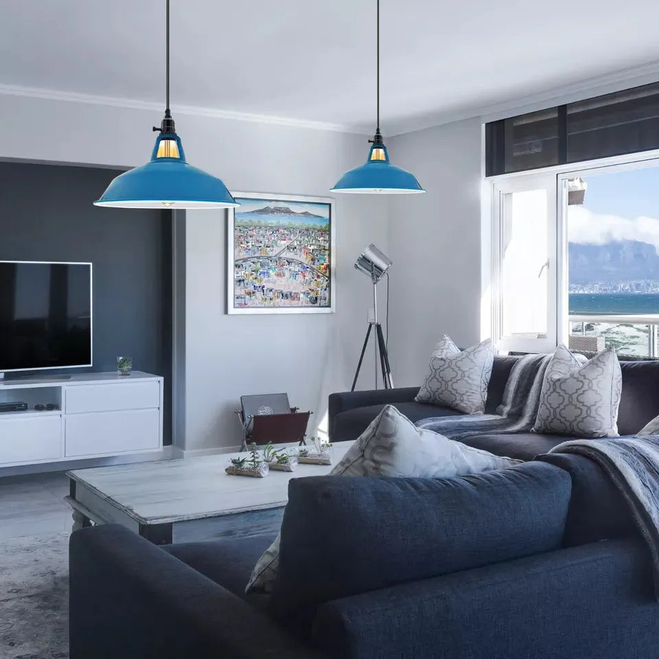 Rotary Switch Ceiling Pendant Light Metal ~6273