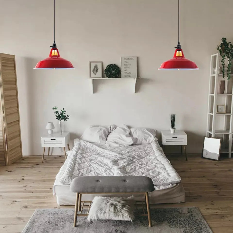 Rotary Switch Ceiling Pendant Light Metal ~6273