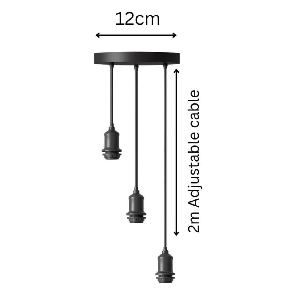 Adjustable Hanging Light Fixtures Kit ~6334