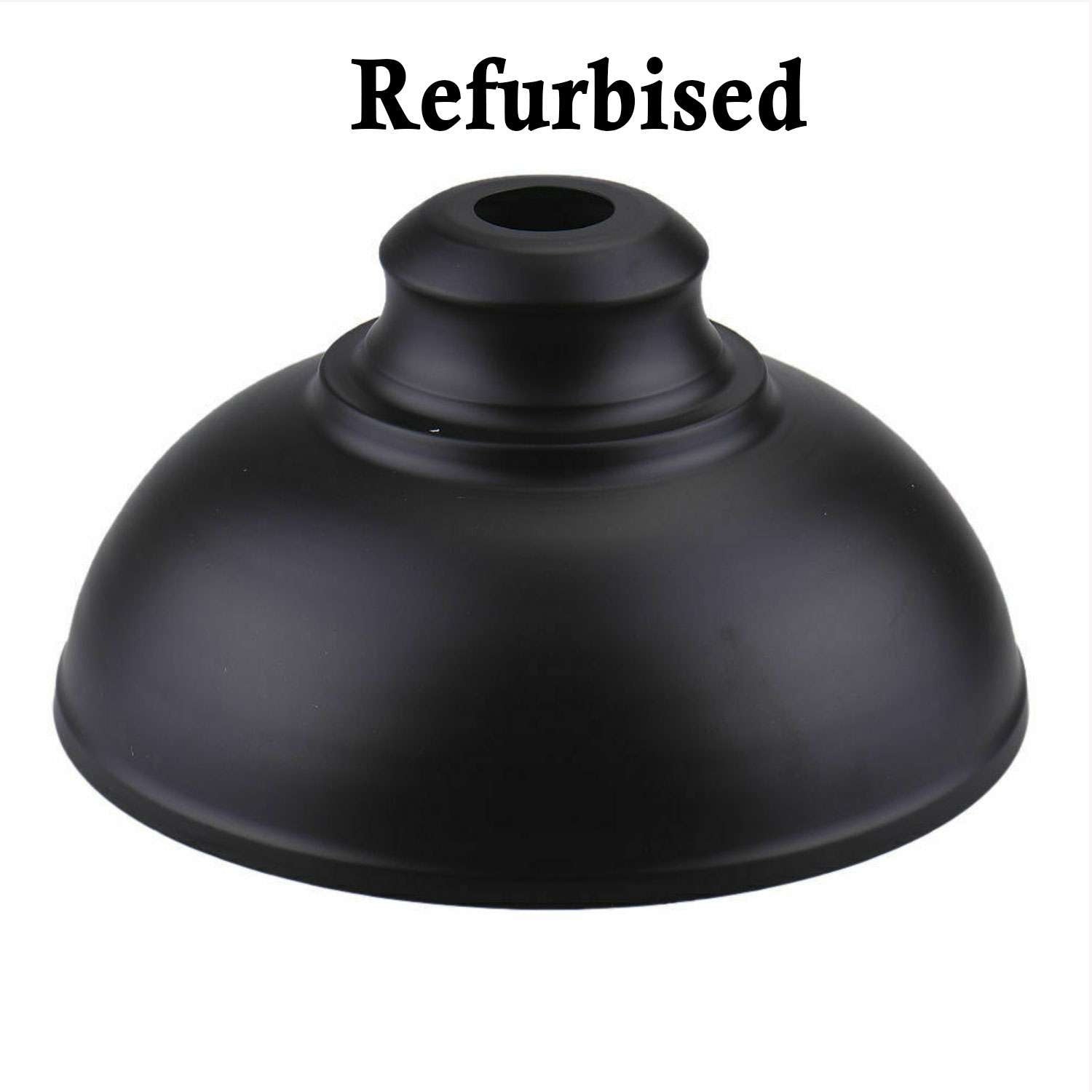 Industrial Metal Curvy Easy Fit Ceiling Pendant Lampshade - Retro Style
