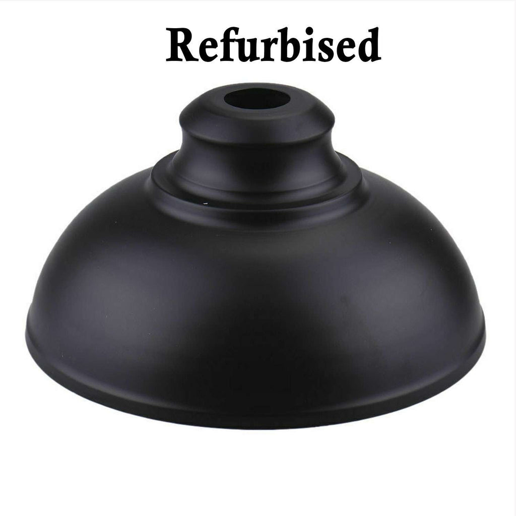 Industrial Metal Curvy Shade Easy Fit Ceiling Pendant Lampshade