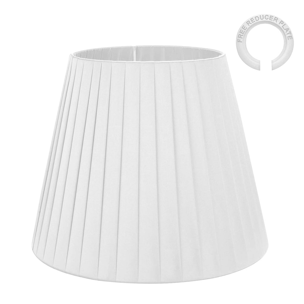 Modern Fabric Coolie Table Lampshade - Stylish Easy-Fit Light Shade